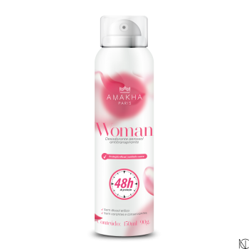 Amakha - Desodorante Antitranspirante 48 Horas - Feminino 90G