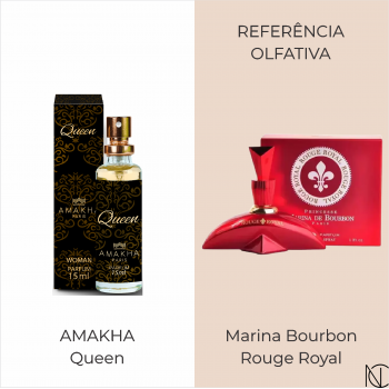 Amakha Queen Fem - Parfum 15Ml - Rouge Royal