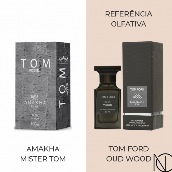 Amakha - Mister Tom - Perfume Masculino - 100Ml - Oud Wood Tom Ford