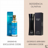 Amakha Exclusive Code Masculino - Parfum 15Ml - Armani Code