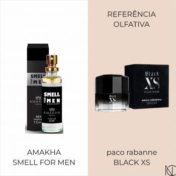 Amakha Smell For Men Masc - Parfum 15Ml - Black Xs