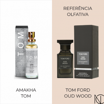 Amakha Mister Tom Masc - Parfum 15Ml - Oud Wood Tom Ford