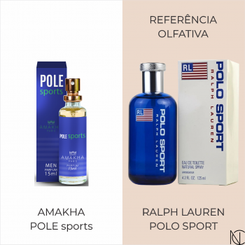 Amakha Pole Sports Masc - Parfum 15Ml - Polo Sport