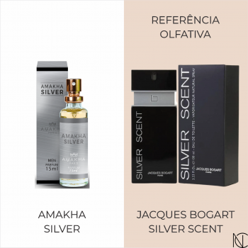 Amakha Silver Masc- Parfum 15Ml - Silver Scent